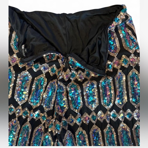 Sequin Flared Pants Set - Picture 5 of 9